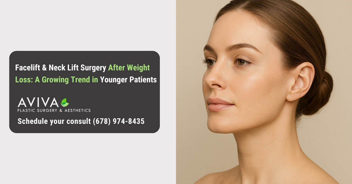 Facelift & Neck Lift Surgery After Weight Loss – A Growing Trend in Younger Patients