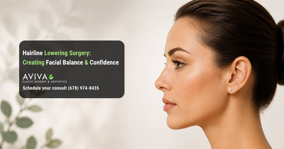 Hairline Lowering Surgery: Creating Facial Balance and Confidence